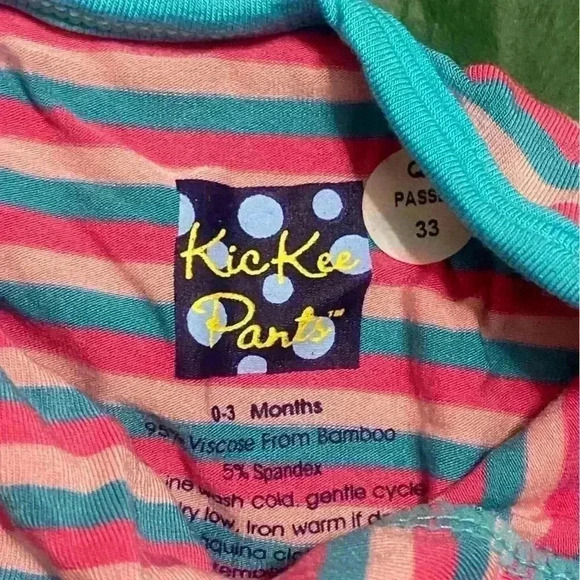 Kickee Pants Girls 0-3 Month Outfits Both are NWT - Picture 2 of 3